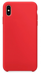 Купить Чехол для iPhone XS Max Silicon case Apple WS красный
