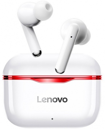 Купить Беспроводные наушники Lenovo LirePods  LP1 White Red