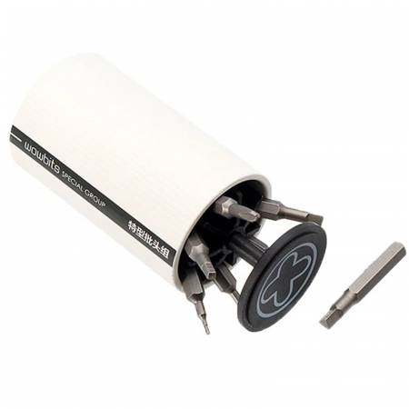 Купить Кейс для насадок для умной отвертки Xiaomi Wowstick Wowbits-S White 