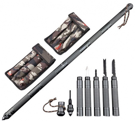 Купить Тактический посох Xiaomi HX Outdoors Multifunctional Tactical Stick Grey