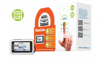 Купить STARLINE E93 2CAN-2LIN (2-way/автозапуск) Автосигнализации Starline