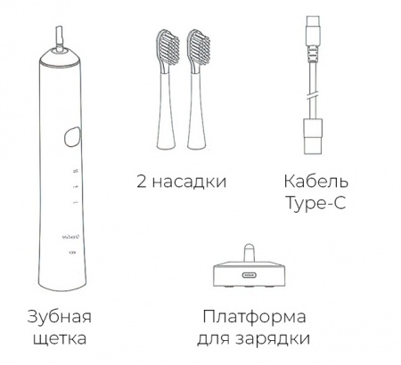 Купить Электрическая зубная щетка Xiaomi ShowSee Green (D1-G)