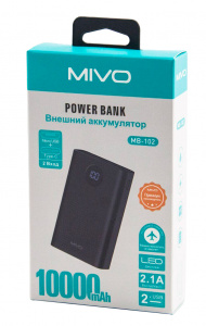 Купить Внешний аккумулятор Mivo MB-102 10000mAh