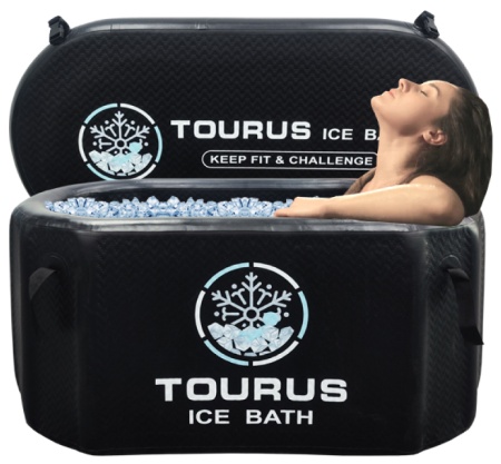 Купить Tourus Inflatable Ice Bath 136x70x62cm 395L Black TS-CP03