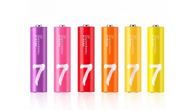 Купить Батарейки алкалиновые Xiaomi ZMI Rainbow Z17 AA724 (24шт. ААА)