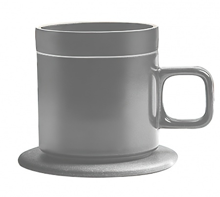 Купить Кружка с подогревом с беспроводной зарядкой Xiaomi VH Wireless Charging Electric Cup Gray
