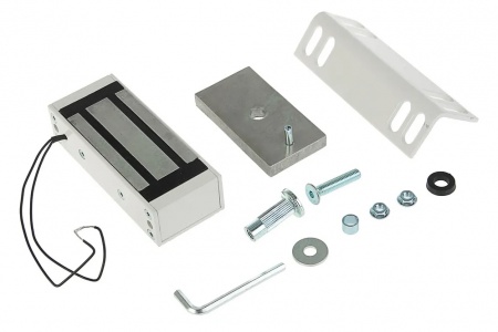 Купить CARCAM М2-300 Электромагнитный замок с уголком (белый)