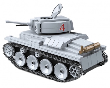 Конструктор Танк Quan Guan LT vz.38 PZKPFW 38 (T) (535 детали)