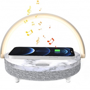 Купить Колонка с функцией беспроводной зарядки Xiaomi Ezvalo Wireless Charging Music Desk Lamp Marble  (LYYD01)