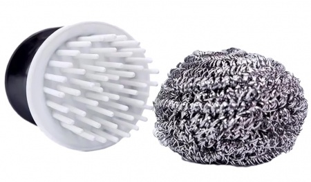 Купить Щетка для мытья посуды Xiaomi Wuming Short Handle Brush Blue PP045