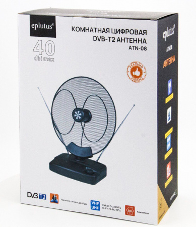 Купить Комнатная цифровая антенна Eplutus ATN-08