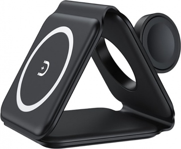 Купить Беспроводная зарядка Magnetic Wireless Charger 3 in1 Black