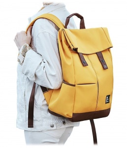 Xiaomi 90 Points Vibrant College Casual Backpack Yellow