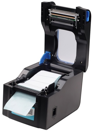 Купить Комплект Xprinter XP-370B (USB) Черный + SUNTEK 2D Wired Barcode Scanner (ST1100D) Blue