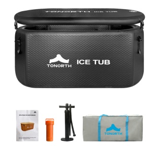 Купить Надувная ледяная ванна Tonorth Inflatable Ice Tub 152x76x67cm 522L (TS-HCP04) Black
