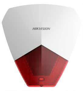 Купить Сирена проводная внутренняя (Красная) Hikvision DS-PS1-R