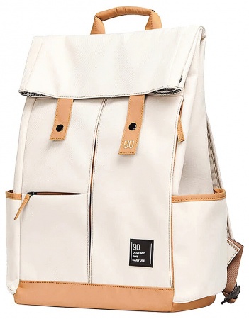 Купить Рюкзак Xiaomi 90 Points Vibrant College Casual Backpack Creamy-White