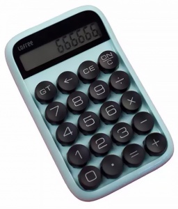 Купить Калькулятор Xiaomi Lofree Lofi Sugar Bean Turquoise (EH113P)