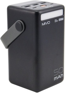 Купить Внешний аккумулятор с фонариком Mivo MB-500Q Powerbank 50000 Mah 22.5W