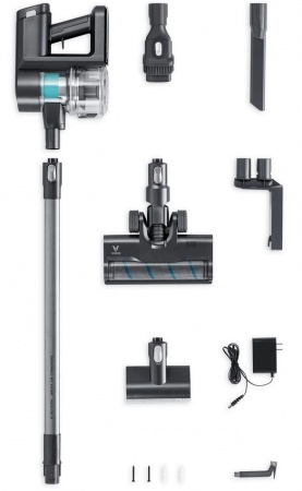 Купить Вертикальный пылесос Xiaomi Viomi A9 Vacuum Wireless Handheld (V-HWVC12A)