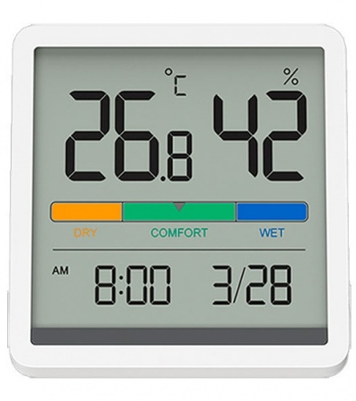 Купить Термометр Xiaomi Miiiw Mute Thermometer And Hygrometer Clock NK5253