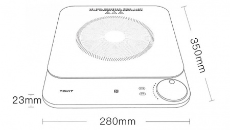 Купить Индукционная плита Xiaomi Tokit Cooker Avocado Green EU (TCL030-3С)