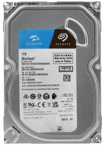 Купить Жесткий диск Seagate Skyhawk ST1000VX005, 1ТБ, HDD, SATA III, 3.5"