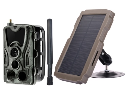 Купить Комплект Suntek HC-801LTE и солнечная панель с аккумулятором Suntek SP-02 Solar panel with Li-ion battery 2500mAh