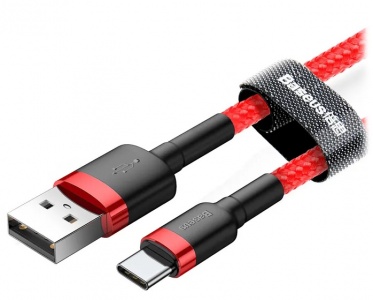 Купить Кабель Baseus Cafule Lightning 2m Red (CALKLF-C09)