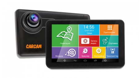 Купить Видеорегистраторc с GPS навигатором CARCAM ATLAS 2