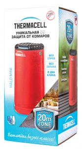 Купить Фумигатор + пластины Thermacell Halo Mini Repeller, Красный