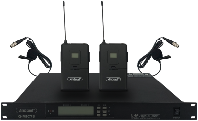 Купить Andowl Wireless Microphone Set 2pcs (Q-MIC78)