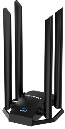 Купить COMFAST WiFi6 Drive-Free Wireless Adapter 5374Mbps (CF-975AX)