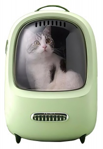 Купить Рюкзак-переноска Xiaomi Fresh Wind Cat Backpack Green (P7701)