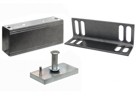 Купить CARCAM M2-300 Электромагнитный замок с уголком (серебряный антик)