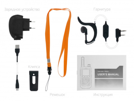 Купить Рация BAOFENG BF-T17 Black
