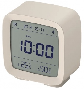 Купить Цифровая бытовая метеостанция Xiaomi Qingping Bluetooth Alarm Сlock CGD1 Beige