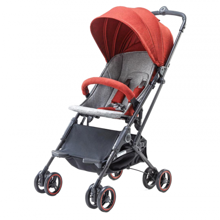 Купить Детская коляска-трансформер Xiaomi Light Baby Folding Stroller Red