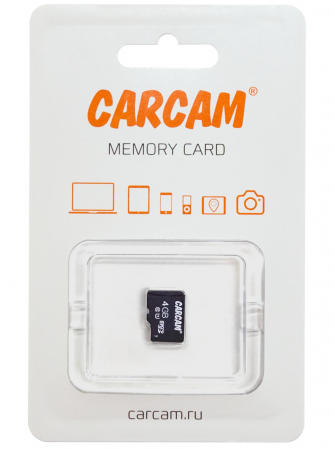 Купить Карта памяти CARCAM microSD 4Gb Class 10