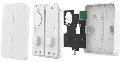 Купить Настенный выключатель Xiaomi Wireless Switch Double Button (XMWXKG01YL)