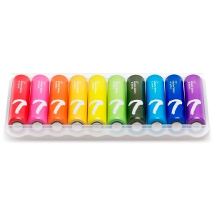 Купить Батарейки алкалиновые Xiaomi ZMI ZI7 Rainbow AAA batteries (10 шт.)
