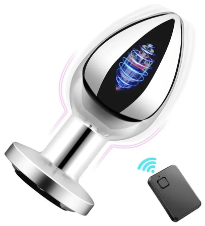 Купить Metal Anal Plug Medium (HW-302) Silver