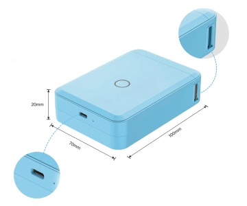 Купить Портативный принтер NIIMBOT D110 Blue