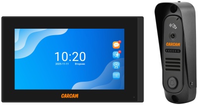 Купить CARCAM 7" AHD 4 Wire Video Intercom Kit With Tuya (CCJDS6M)