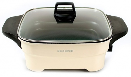 Купить Электросковорода Xiaomi Qcooker Кitchen Hot Pot Multifunctional White (CR-HG02)