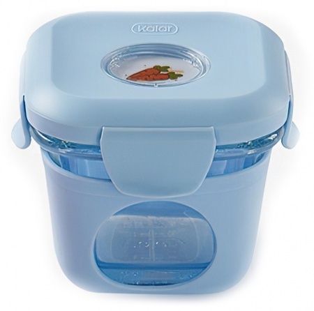 Купить Детский контейнер для еды Xiaomi Kalar Food Box Blue (4шт)