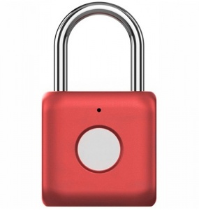 Купить Электронный замок Xiaomi Smart Fingerprint Lock Padlock YD-K1 Red по отпечатков пальцев