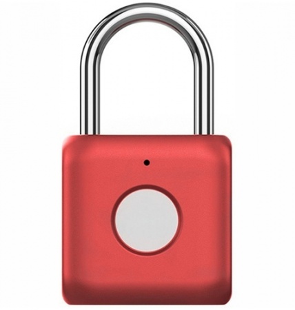 Купить Электронный замок Xiaomi Smart Fingerprint Lock Padlock YD-K1 Red по отпечатков пальцев