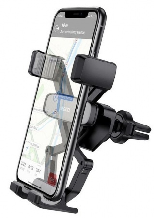 Купить Держатель авто 4,0"-6,5" Hoco CA51A Black Grey