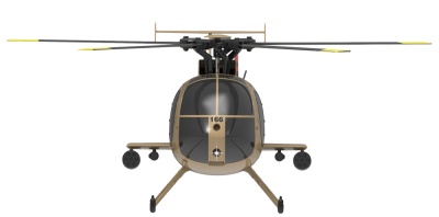 RC ERA C189 MD500 Gyro Stabilized Helicopter Military camouflage 